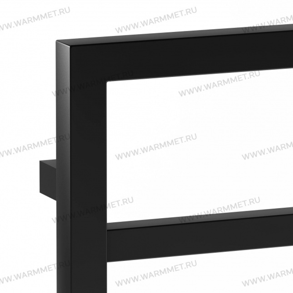Полотенцесушитель WARMMET настенный вертикальный Simple ЧЕРНЫЙ RAL9005