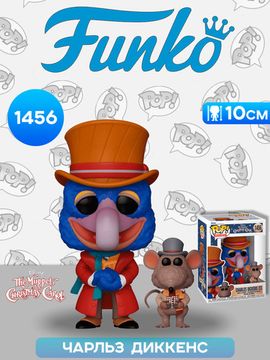 Фигурка Funko POP! Movies Disney Muppets Christmas Carol Charles Dickens w/Rizzo (1456) 72413 / Фигурка Фанко ПОП! по мотивам фильма "Рождественская сказка Маппетов", Чарльз Диккенс