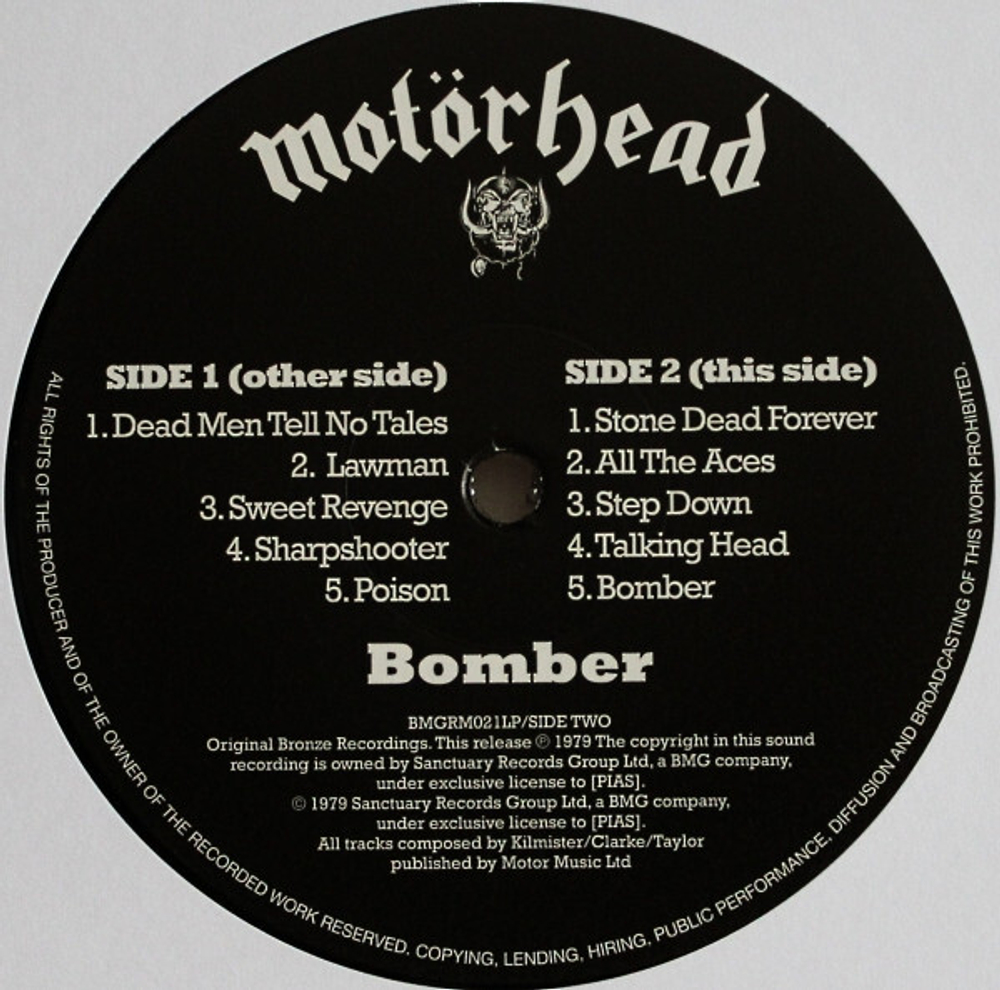 Motorhead / Bomber (LP)