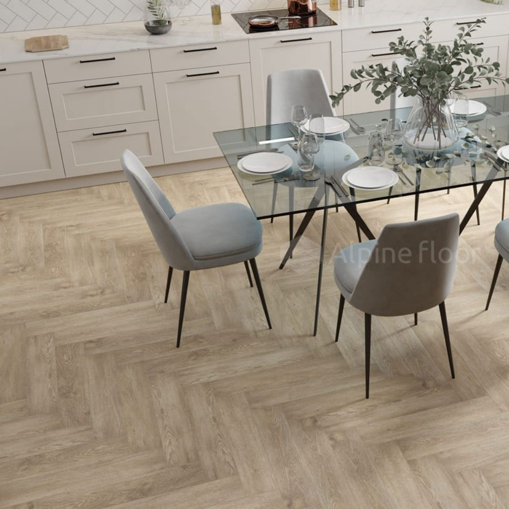 Кварцвиниловая плитка Alpine Floor Parquet Light ECO 13-3 Дуб Ваниль селект