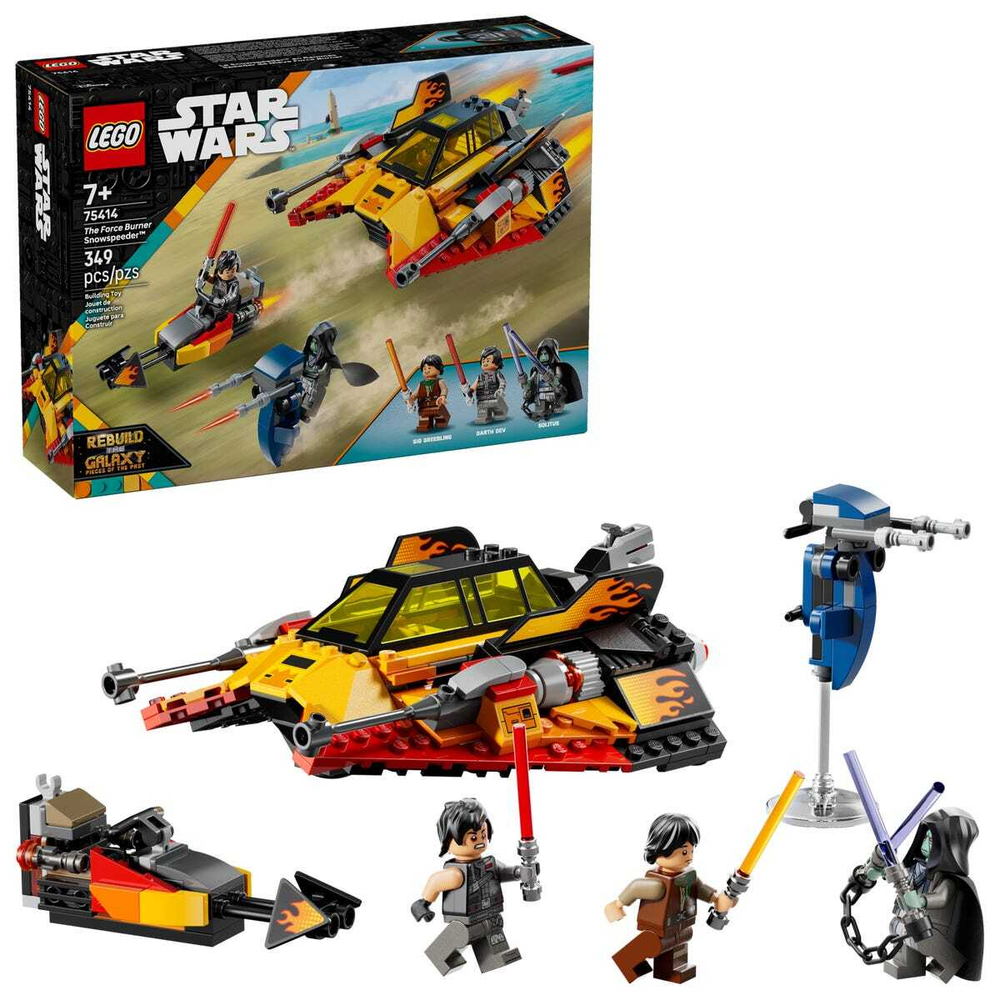 Конструктор LEGO Star Wars 75414 The Force Burner Snowspeeder