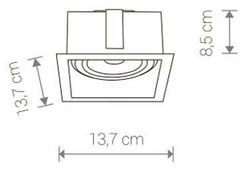 Встраиваемый светильник Nowodvorski Mod 9417