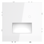 Подсветка светодиодная встраиваемая VOLTUM S70 с датчиком, (белый глянцевый)