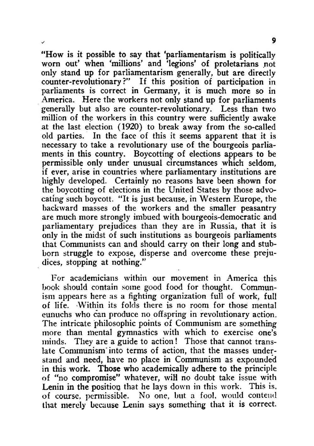 "Left Wing" Communism. An Infantile Disorder | Vladimir Ilich Lenin