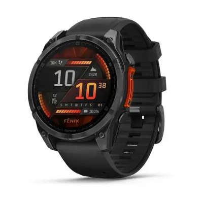 Garmin Fenix 8 AMOLED (47 мм) сланцево-серый/чёрный