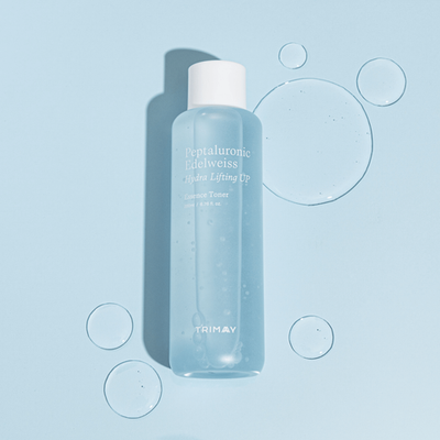 Тонер-эссенция с пептидами и гиалуроновой кислотой Trimay Peptaluronic Edelweiss Hydra Lifting 200 мл.