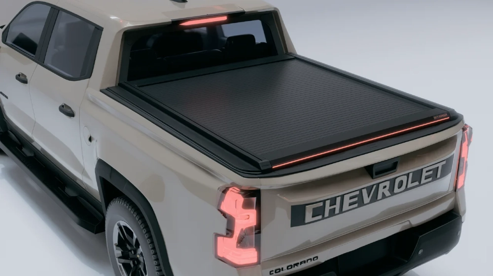 Электрические рольставни для Chevrolet Colorado Crew Cab 2023+ Шевроле Колорадо Электрошторы роллета