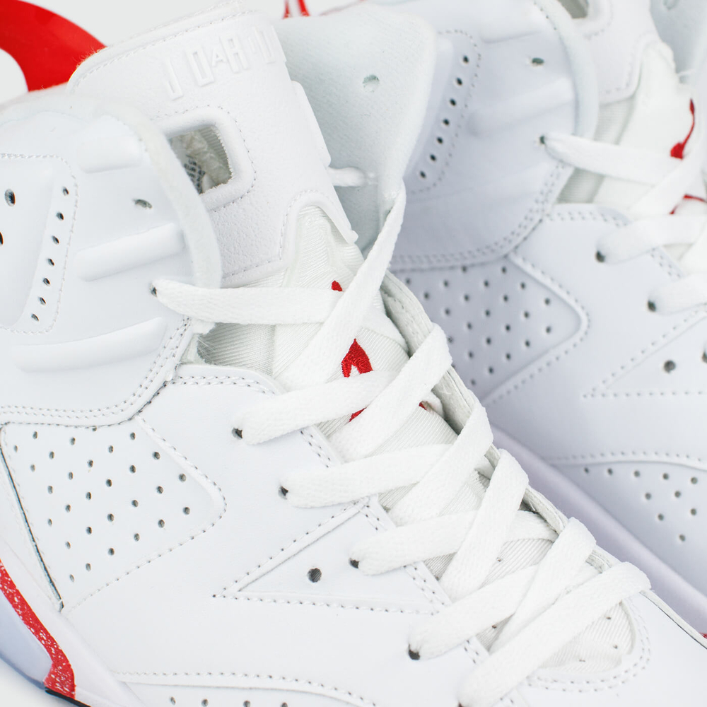 Кроссовки Nike Air Jordan 6 White Infrared