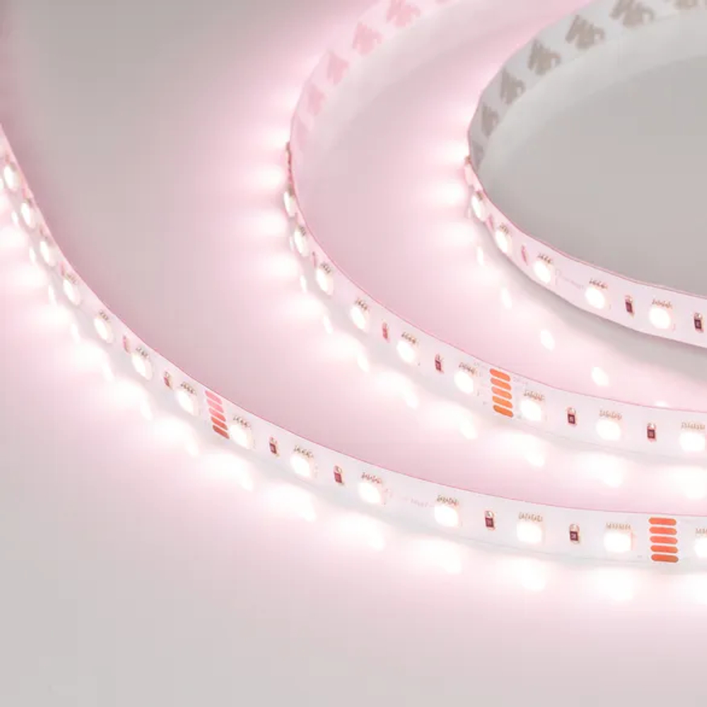 Светодиодная лента RT-B60-12mm 24V RGBW-White-4-in-1 (19.2 W/m, IP20, 5060, 5m) (Arlight, Открытый) 019096(2)