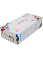 Смеситель для ванны Melodia della vita Metallica картридж 35 мм, длинный излив 350 мм, хром MDV35541