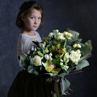 Букет с орхидеями «В ожидании волшебства»