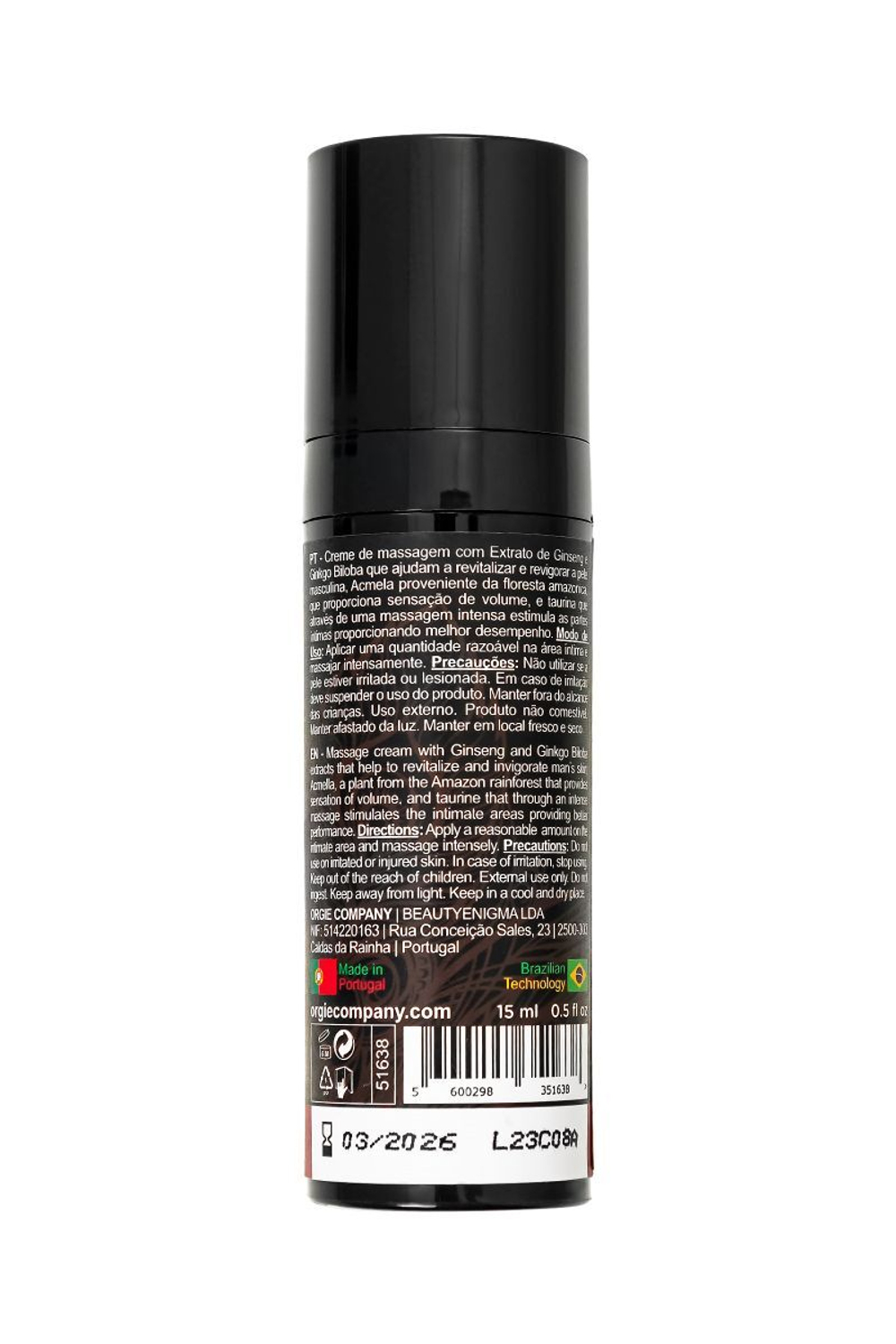 Возбуждающий крем для мужчин ORGIE Touro XXXL