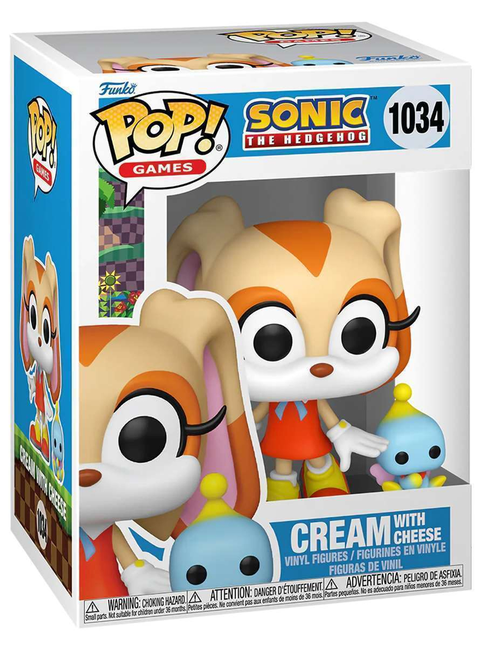 Фигурка Funko POP! Games Sonic the Hedgehog Cream w/Cheese (1034) 80307