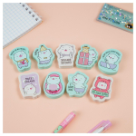 Ластик 40*30*13мм. фигурный, термопластичная резина "Сute" (MESHU)