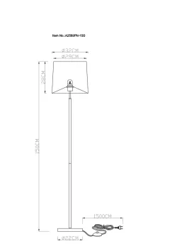 Торшер Arte Lamp RODOS