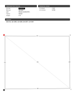 Матовый натяжной потолок 5.4 м2