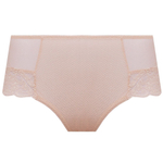 Трусики-шорты Estera из кружевного полотна и сетки (Размер: XXL) (Цвет: кофейный)