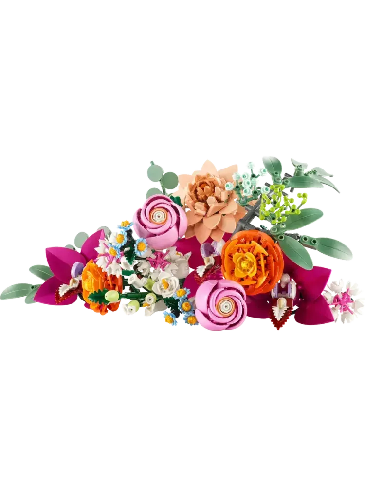 Конструктор Icons 10342 Букет из розовых цветов