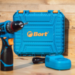 Дрель-шуруповерт аккумуляторная ударная BORT BAB-16U (2x2Ач+ЗУ)