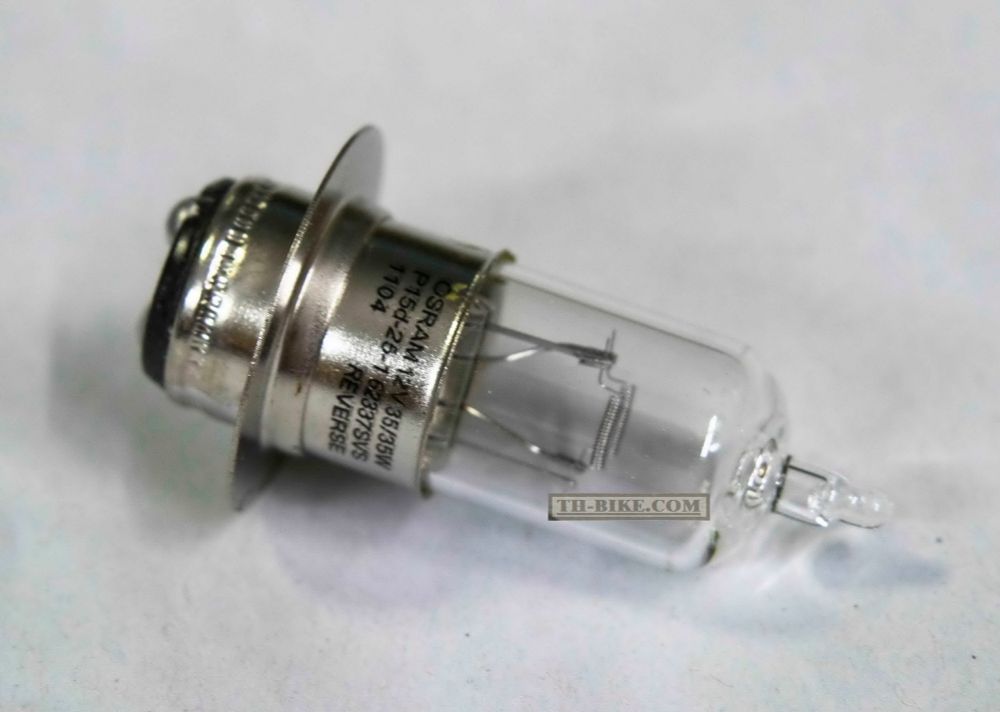 T19 Bulb. Osram. 12V 35/35W. White-Yellow-Blue