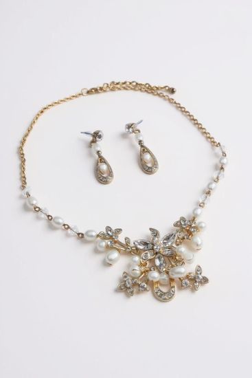 Комплект бижутерии Летто Алмаз