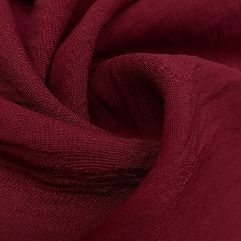 Ткань плательная Цея ш.150см 95%пэ 5% спандекс ,цвет бордо