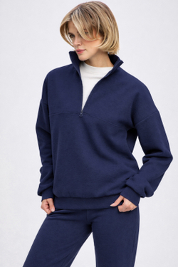 Темно-синие брюки Sean