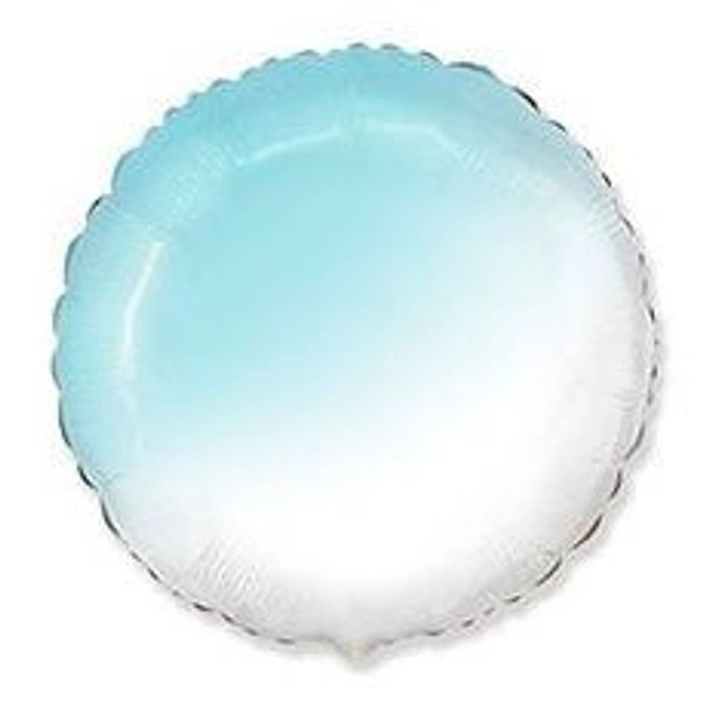 Круг Бело-Голубой Градиент Fm 18" 
