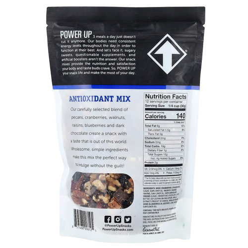 Power Up, Power Up Premium Trail Mix, 369 г (13 унция)