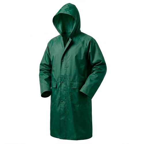 Дождевик зеленый на молнии и кнопках SAMTOOLS, р. XXL