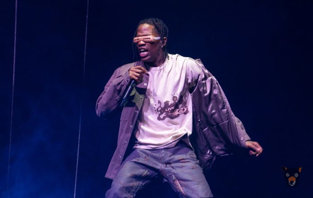 Футболка Travis Scott "O2 live"