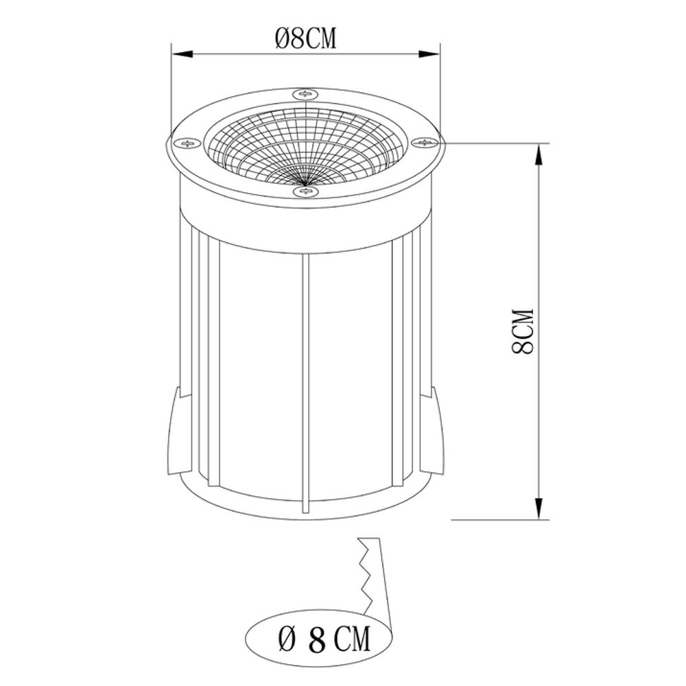 Тротуарный светильник Arte Lamp