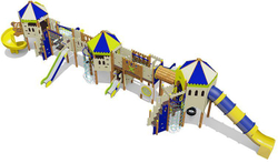 Игровой комплекс 07123 для детей 6-12 лет для уличной площадки