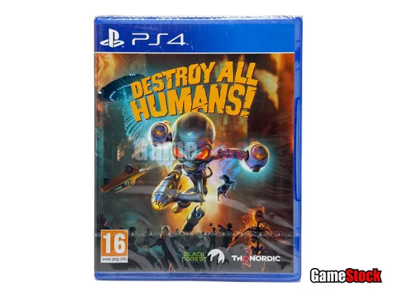 PS4 Destroy All Humans! (Новый, Русские субтитры, CUSA-14910)