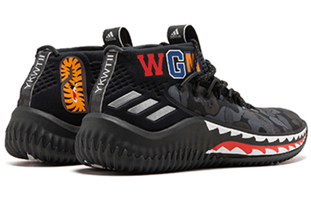 Кроссовки Bape X Adidas D Lillard 4