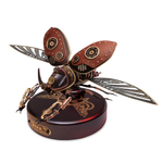 Жук-носорог (Rhinoceros Beetle) MI01 от ROKR - Конструктор, сборная механическая модель, 3D пазл, для интерьера
