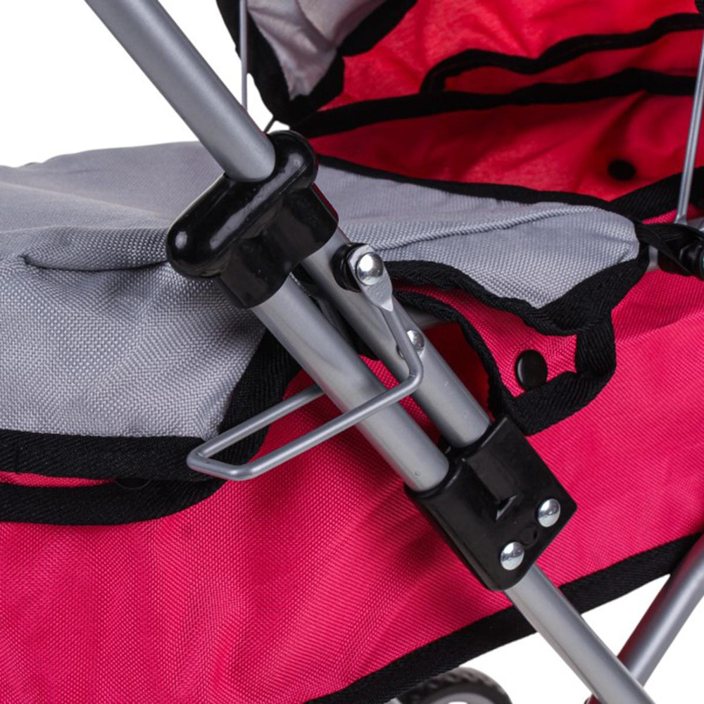 Коляска для куклы лежачая, пакет FL9199