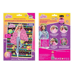 Аппликация и раскаска на бархате "Барби" 17*23см, VELVETART-BRB-EXTRA1 (Мультиарт)