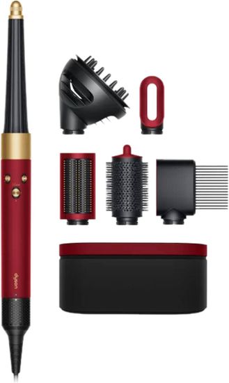 Стайлер Dyson Airwrap i.d. Long HS08 Curly+Coily, красный бархат/золото (Red Velvet/Gold) EU