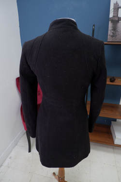 Пальто Roma fashion черное 48 размер