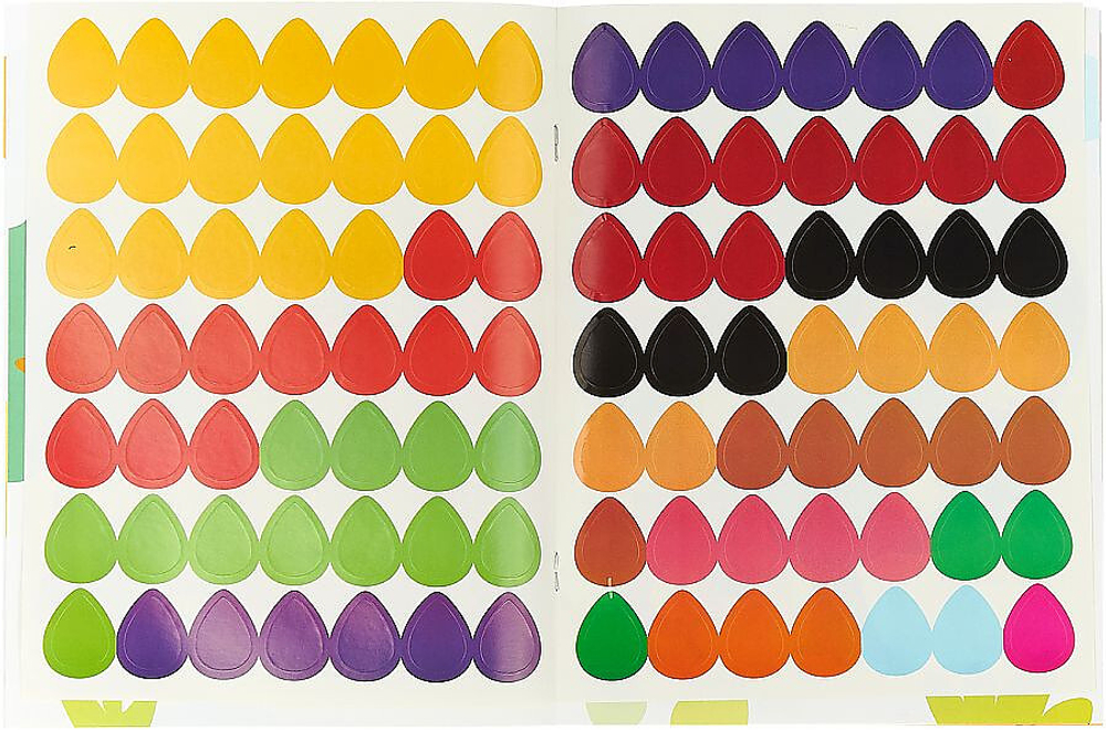 Мои первые развивающие наклейки. Капельки. Выпуск 1