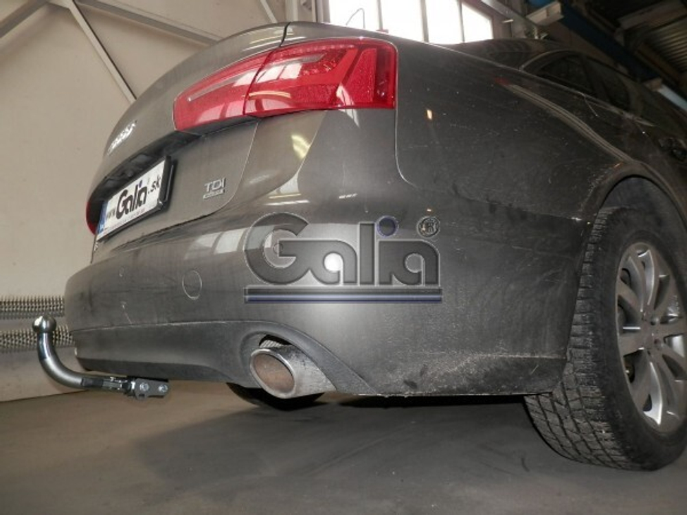 Фаркоп оцинкованный Galia A049C для Audi A6 седан/универсал 2011-2019, Audi A6 Allroad 2012-, Audi A7 Sportback 2011-2017(паспорт и сертификат в комплекте)(без электрики)