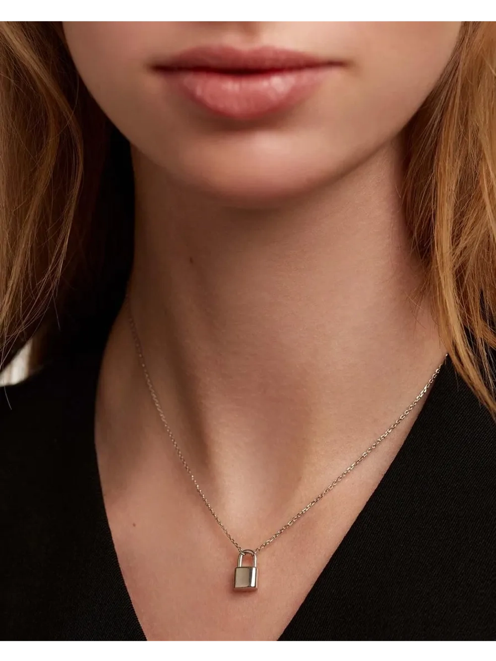 Колье Bond Серебро 925 пробы пробы покрытое родием