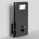 Инсталляция для унитаза WasserKraft Glan 66TLT.010.ME.BL.BN03 с кнопкой никель