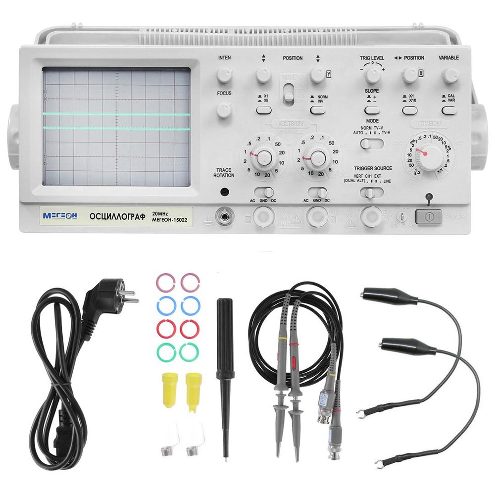 Осциллограф двухканальный МЕГЕОН 15022