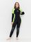 Гидрокостюм Sargan Nero 2.0 Long lady 2 мм черно-желтый