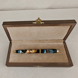 Ручка с колпачком расписная Parker Сказочный Конь " в футляре