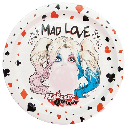 Тарелки 23см 6шт Харли Квин
