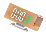 Часы с проекцией Gaosiio DS-5718LW Белый/зеленый