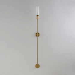 Бра Crystal Lux SIMPLY AP1.2 BRASS